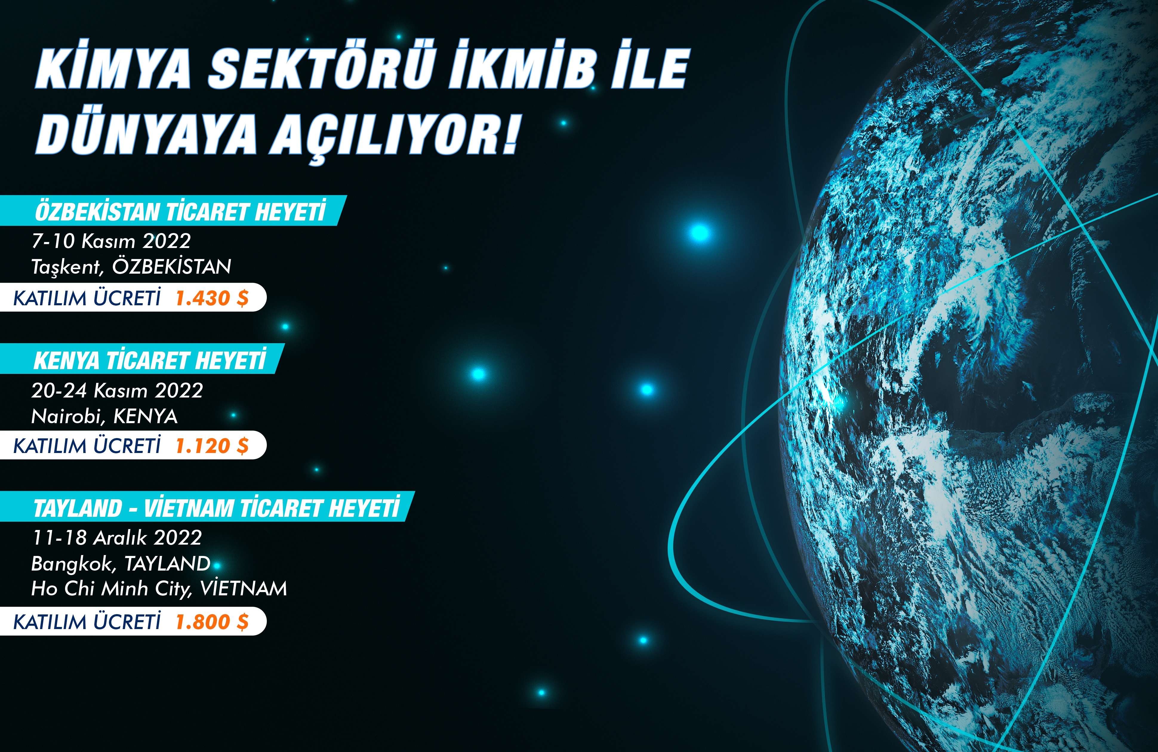 İKMİB Kimya Sektörel Ticaret Heyetleri